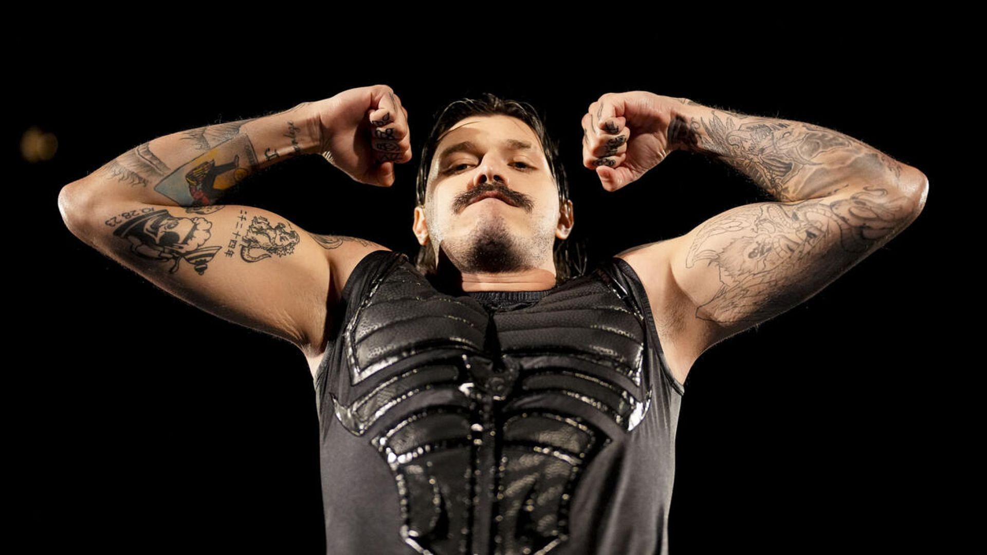 Dominik Mysterio performs on RAW [Photo credit: WWE.com]