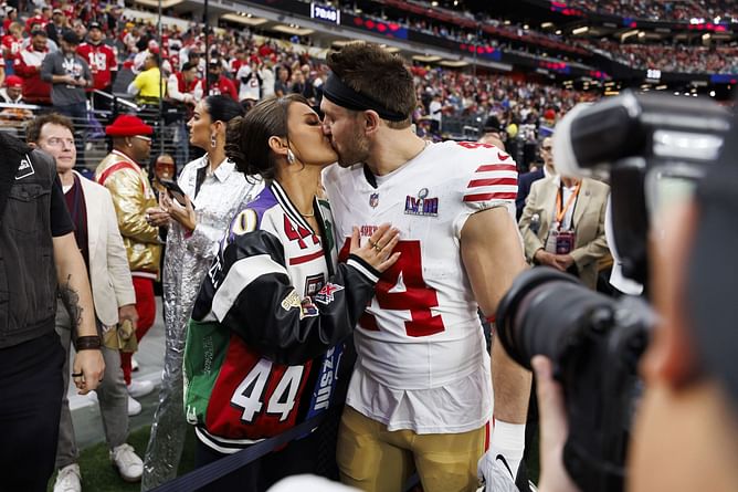 Kyle Juszczyk's wife Kristin 'regretting' Buffalo trip for 49ers-Bills as weather worsens