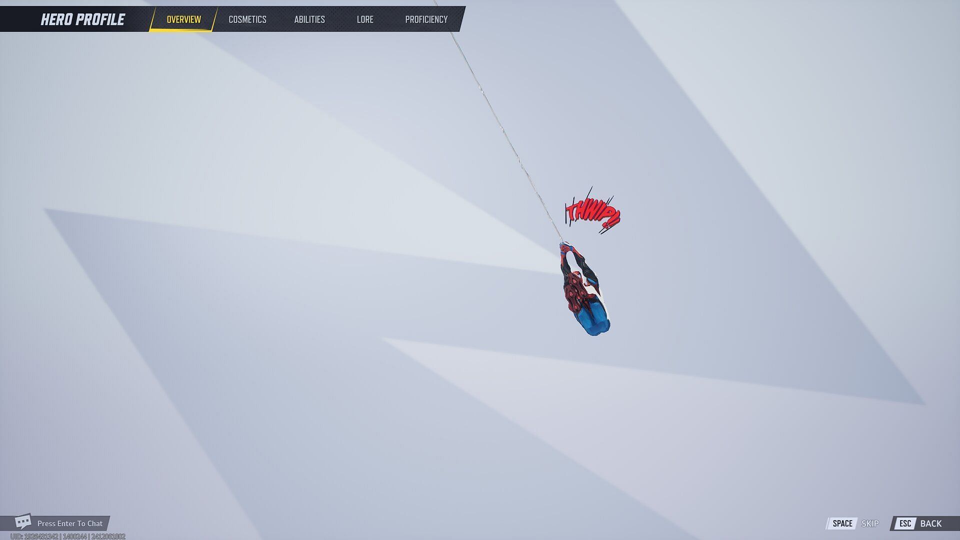 Easy swing automatically grapples and initiates the web-swinging (Image via NetEase Games)