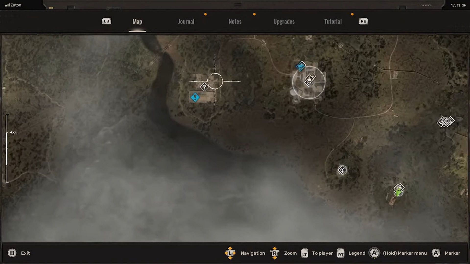 The location of the wardens (Image via GSC Game World || YouTube/@manugames92)