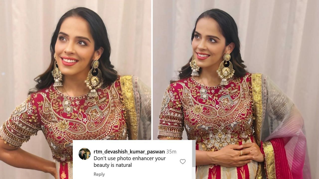 साइना नेहवाल की पोस्ट पर फैन ने किया कमेंट (photo credit: instagram/nehwalsaina)