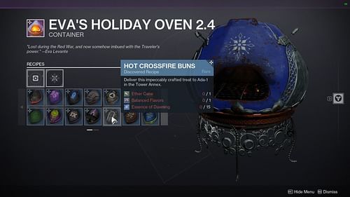 Hot Crossfire Buns in Destiny 2 (Image via Bungie)