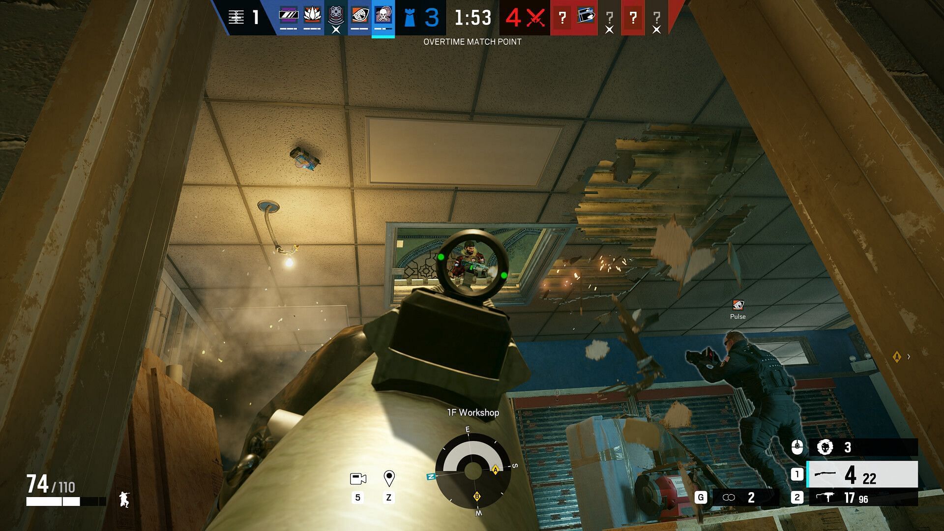 Rainbow Six Siege gameplay (Image via Ubisoft)