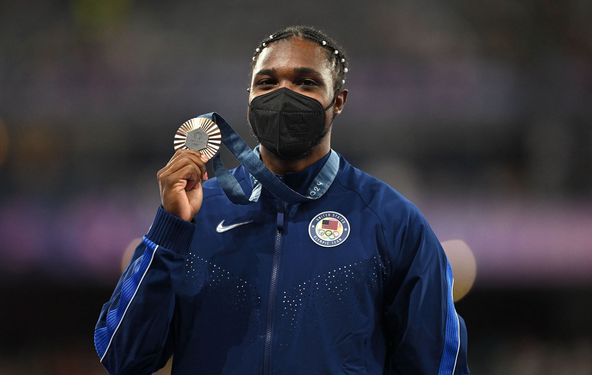 Paris 2024 Olympic Games - Noah Lyles wins bronze in men&#039;s 200m (Source: Getty)