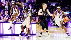 WATCH: Flau'jae Johnson burries tough buzzer beater as LSU stroll past Louisiana Ragin Cajuns