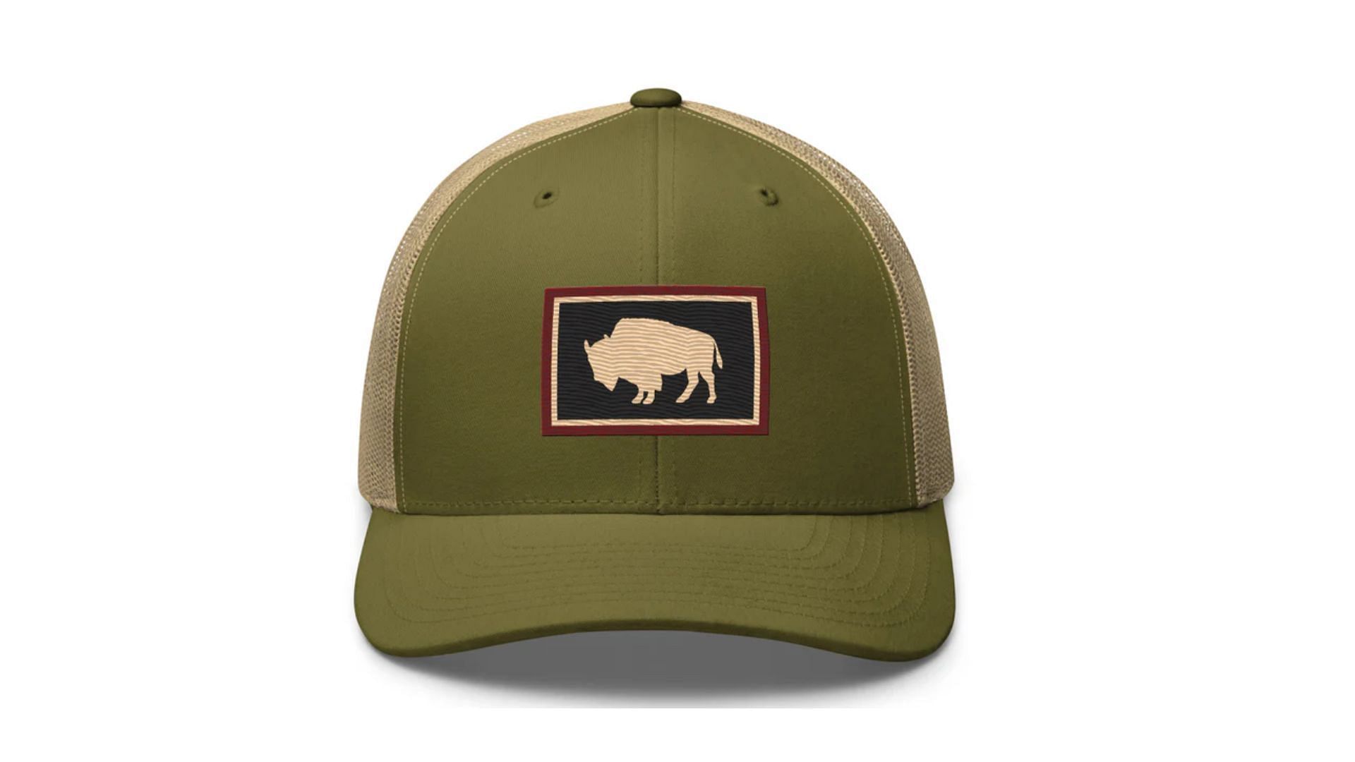 Tate Dutton Buffalo Embroidered Retro Trucker Hat (Image via yellowstonetvshop.com)