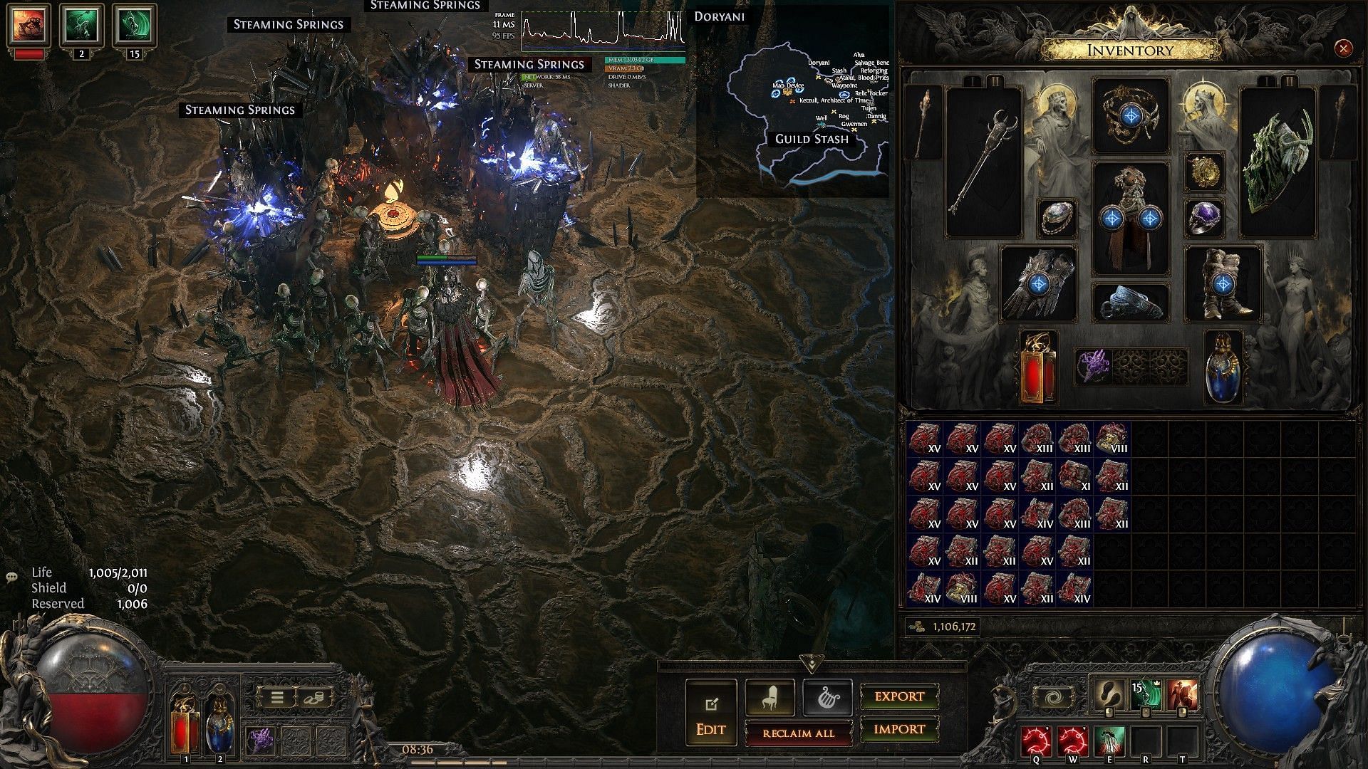 Waystones in Path of Exile 2 (Image via GGG)