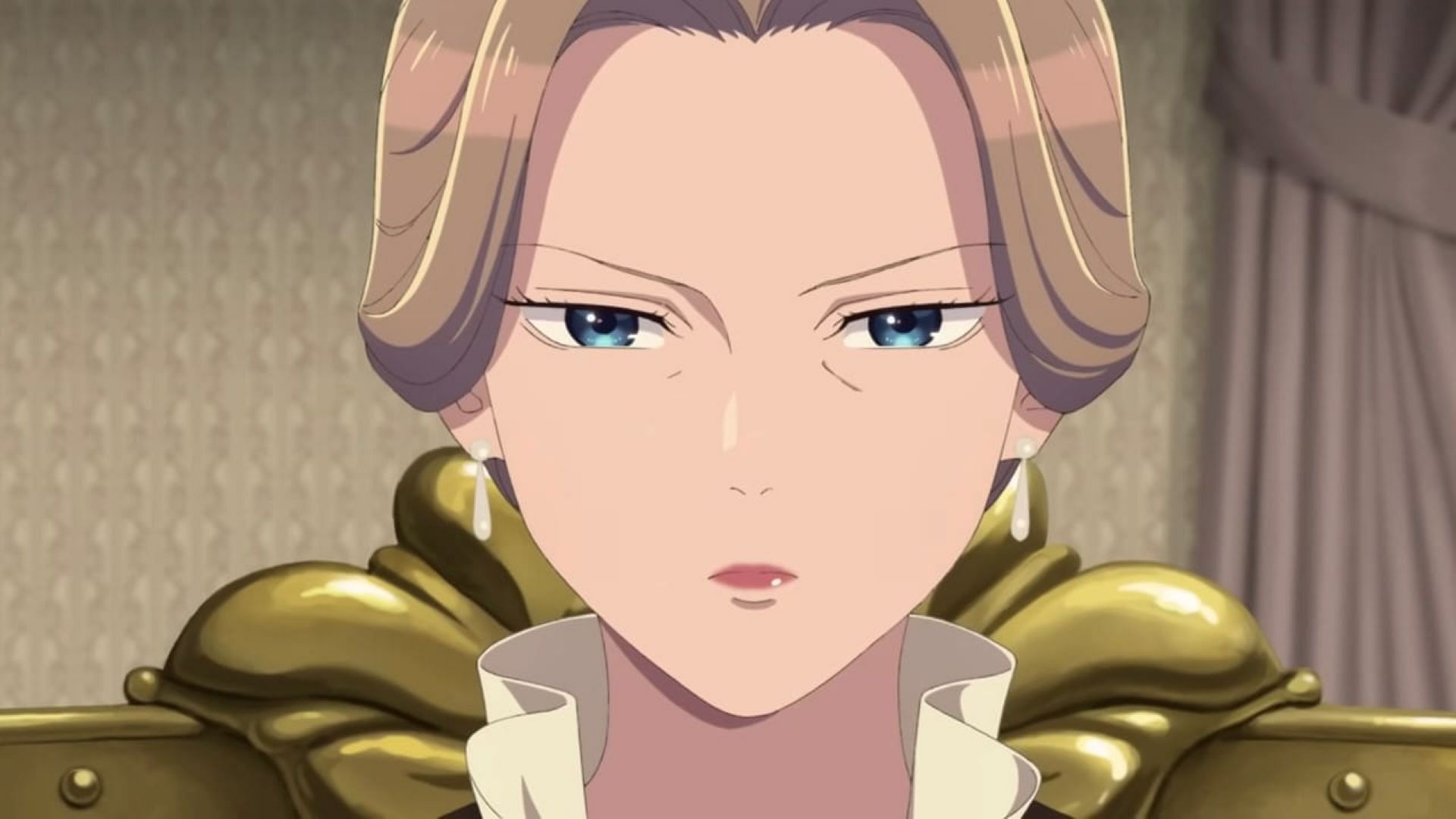 Kiyoka&#039;s mother in the trailer (Image via Kinema Citrus)