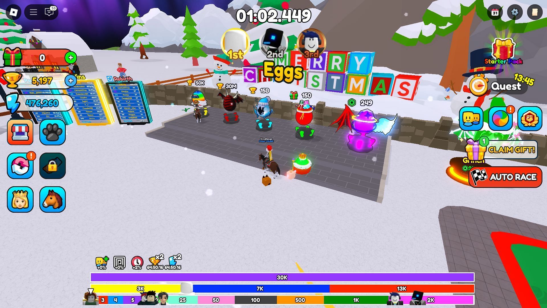 The newest selection of Eggs (Image via Roblox)