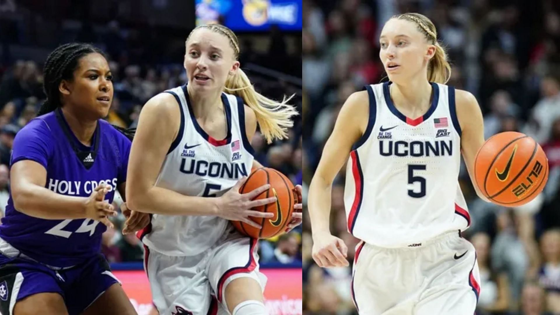 Paige Bueckers Stats Tonight - How did UConn star fare vs Holy Cross? (Dec 3) (Image Source; IMAGN)