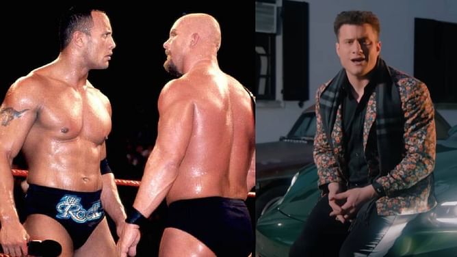 "This is basically Austin vs. Rock in 2024," "THIS IS A WRESTLEMANIA MAIN EVENT" - Fans erupt after 48-year-old star confronts MJF outside AEW