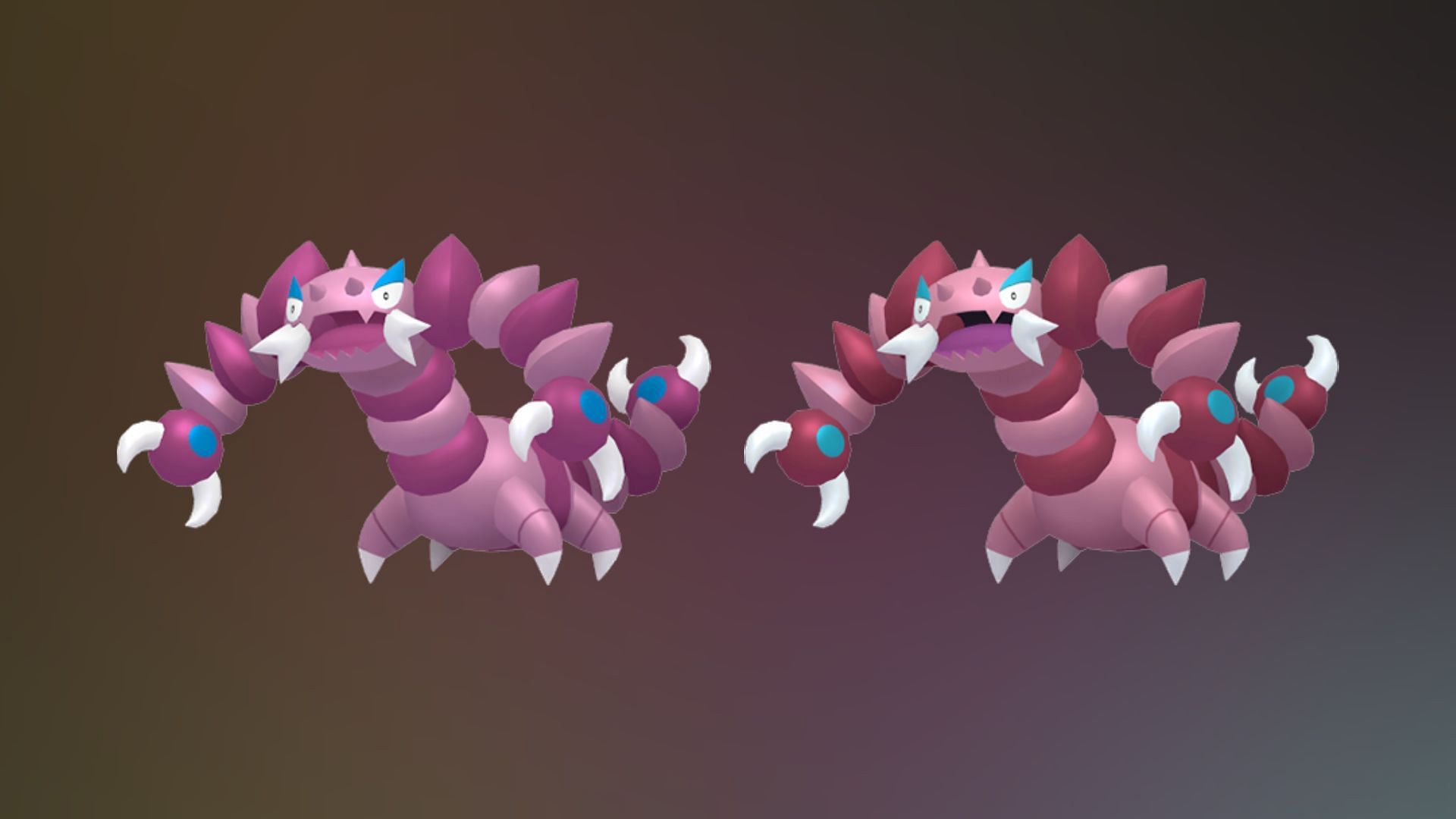 Drapion shiny comparison (Image via TPC)