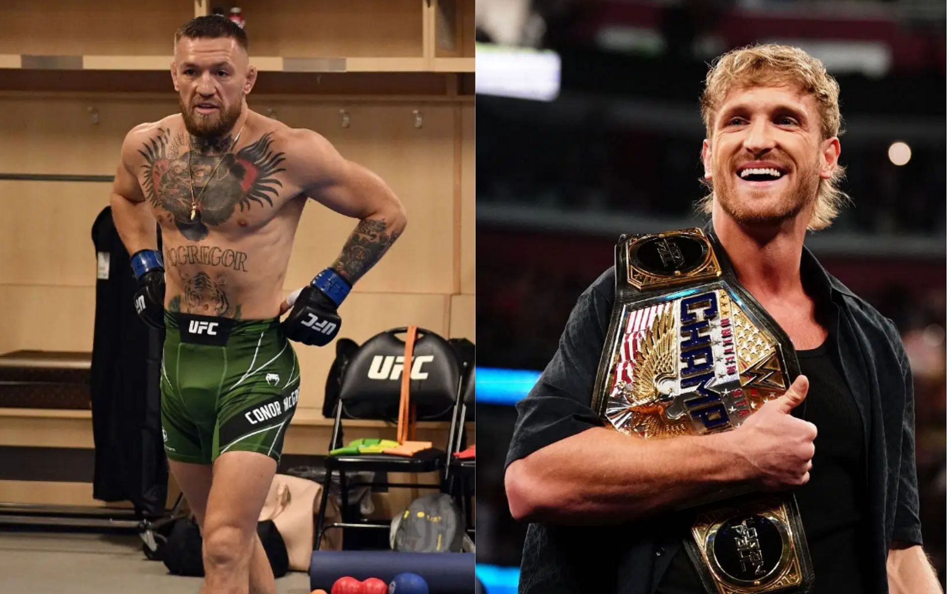 Conor McGregor and Logan Paul