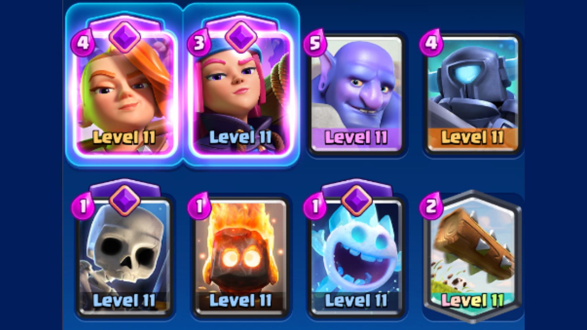 Clash Royale Bowler Valkyrie Firecracker deck (Image via Supercell)