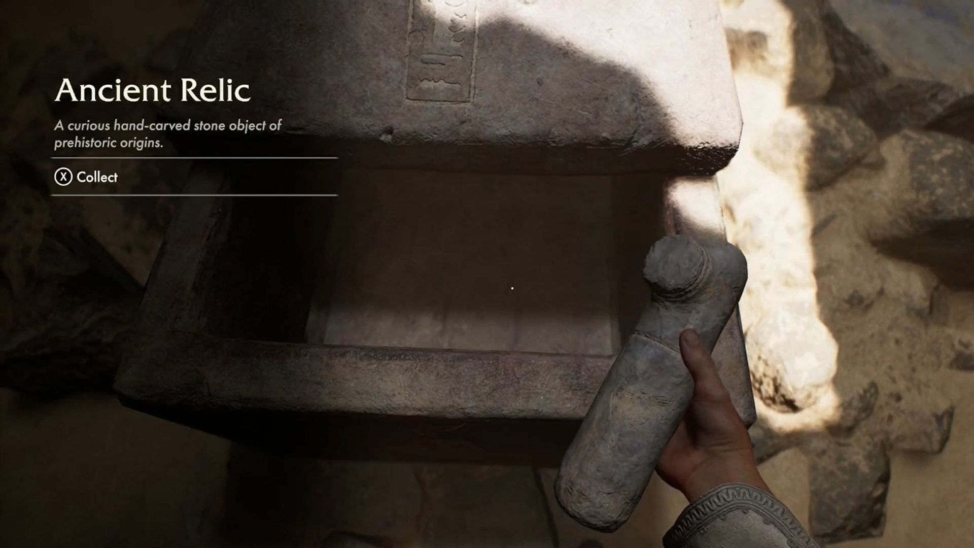 Your reward awaits inside the open sarcophagus (Image via Bethesda)