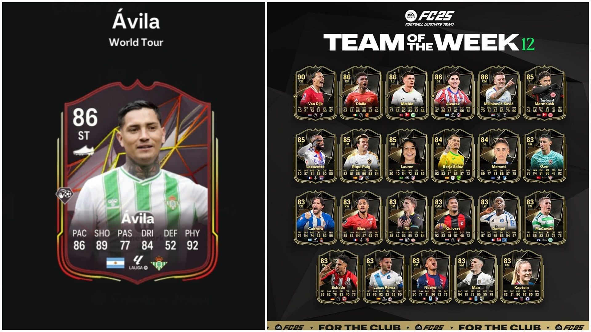 The latest player SBC is live (Images via EA Sports)