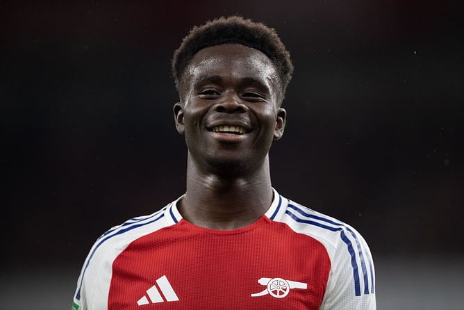 Bukayo Saka sends message to Arsenal teammate after 3-0 win against Monaco in UCL clash