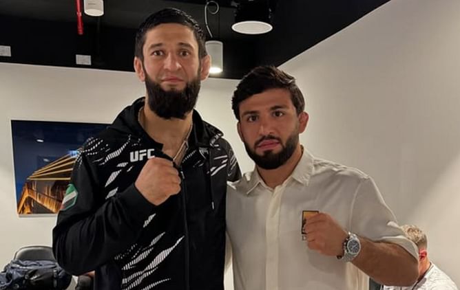 Khamzat Chimaev receives rare praise from Arman Tsarukyan following reality show showdown: "Break me to the end"