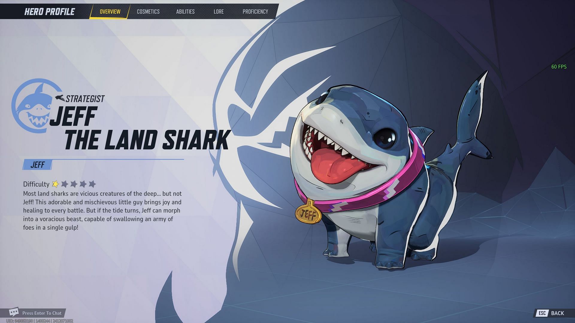 Jeff The Land Shark (Image via NetEase Games)