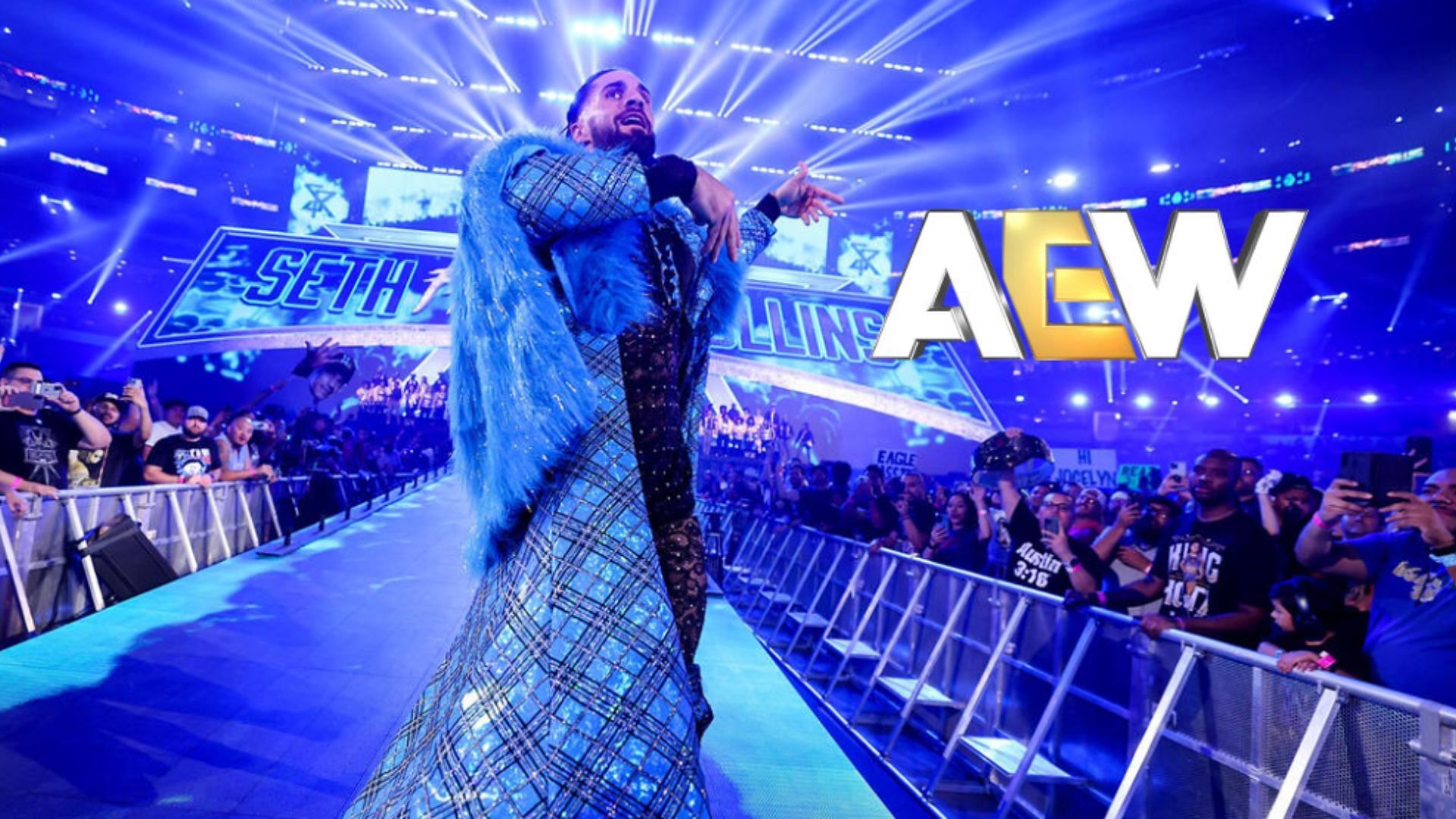 Seth Rollins is feuding with a former AEW World Champion [Image Credits: WWE and AEW (official websites)]