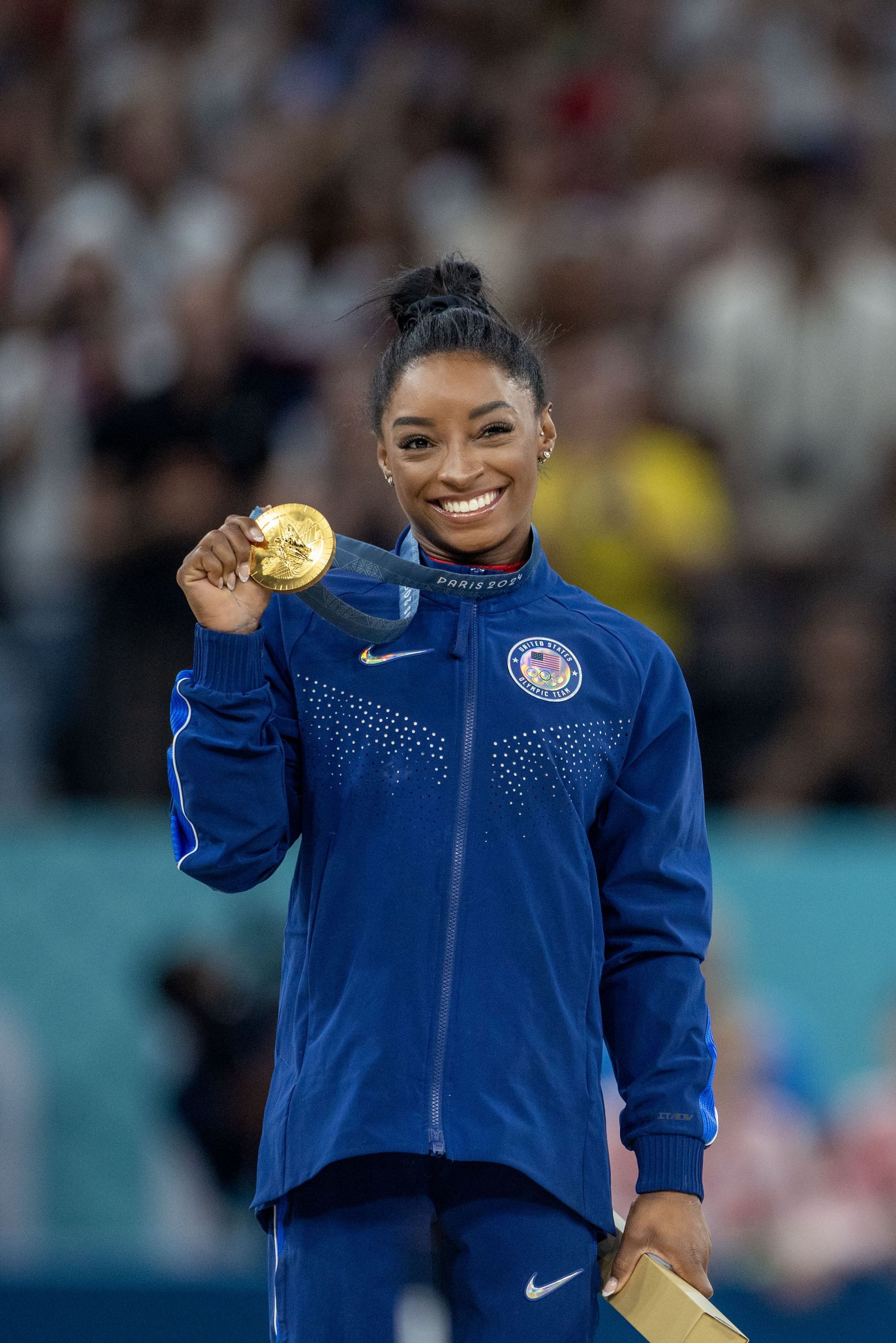 Biles at the Paris Olympics (Image Source: Getty)