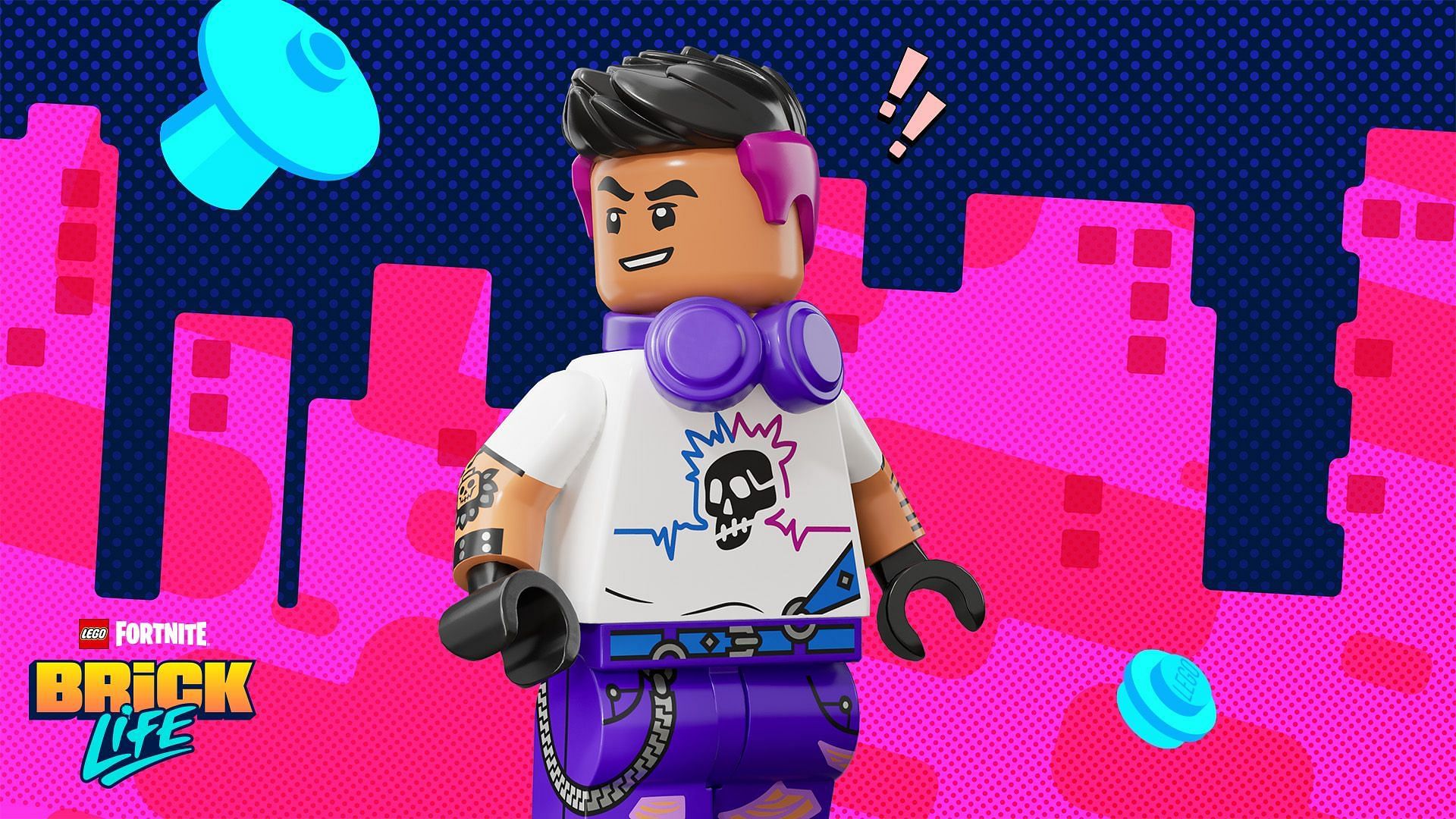 Players will receive cool outfits as part of the launch of LEGO Fortnite Brick Life (Image via Epic Games)