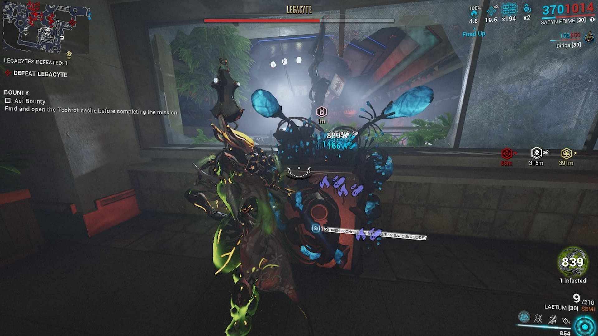 explore how to get safe biocode in warframe