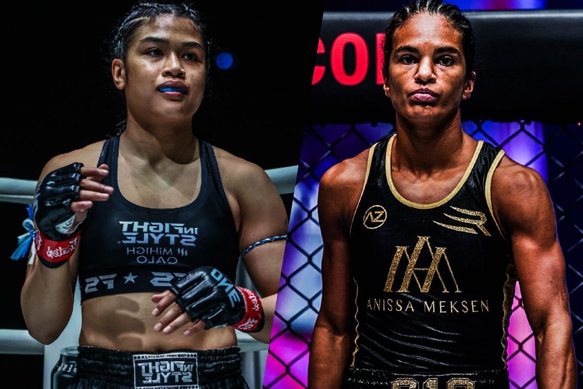 Jackie Buntan (left) and Anissa Meksen | Image credit: ONE Championship