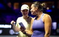 Iga Swiatek and Aryna Sabalenka pictured at the 2024 WTA Finals | Image Source: Getty