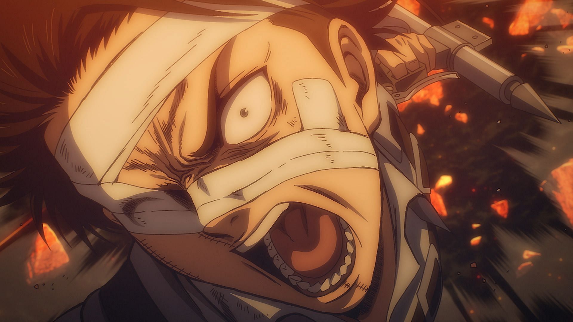 Levi as seen in Attack on Titan (Image via MAPPA)