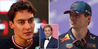 "All that's missing is they get their fists out": Nico Rosberg weighs in on the Max Verstappen-George Russell spat