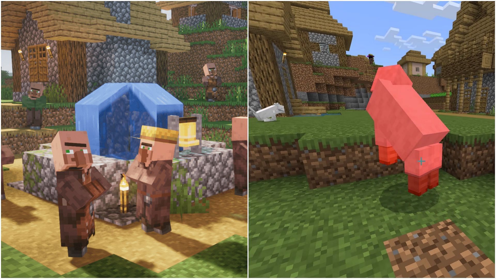 Actions &amp; Stuff have much more lively animations compared to other resource packs (Image via CurseForge/FreshLX || Mojang Studios)