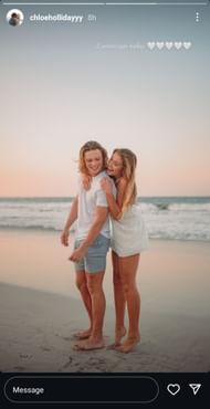 Jackson Holliday's wife, Chloe Holliday, uploads a throwback picture from two years ago. Source - Instagram/@chloehollidayyy