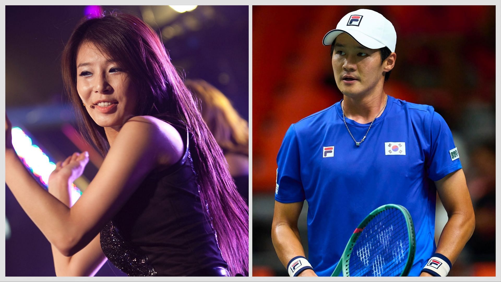 Yubin (L) and Kwon Soon-woo (R); ( Source - Getty Images)