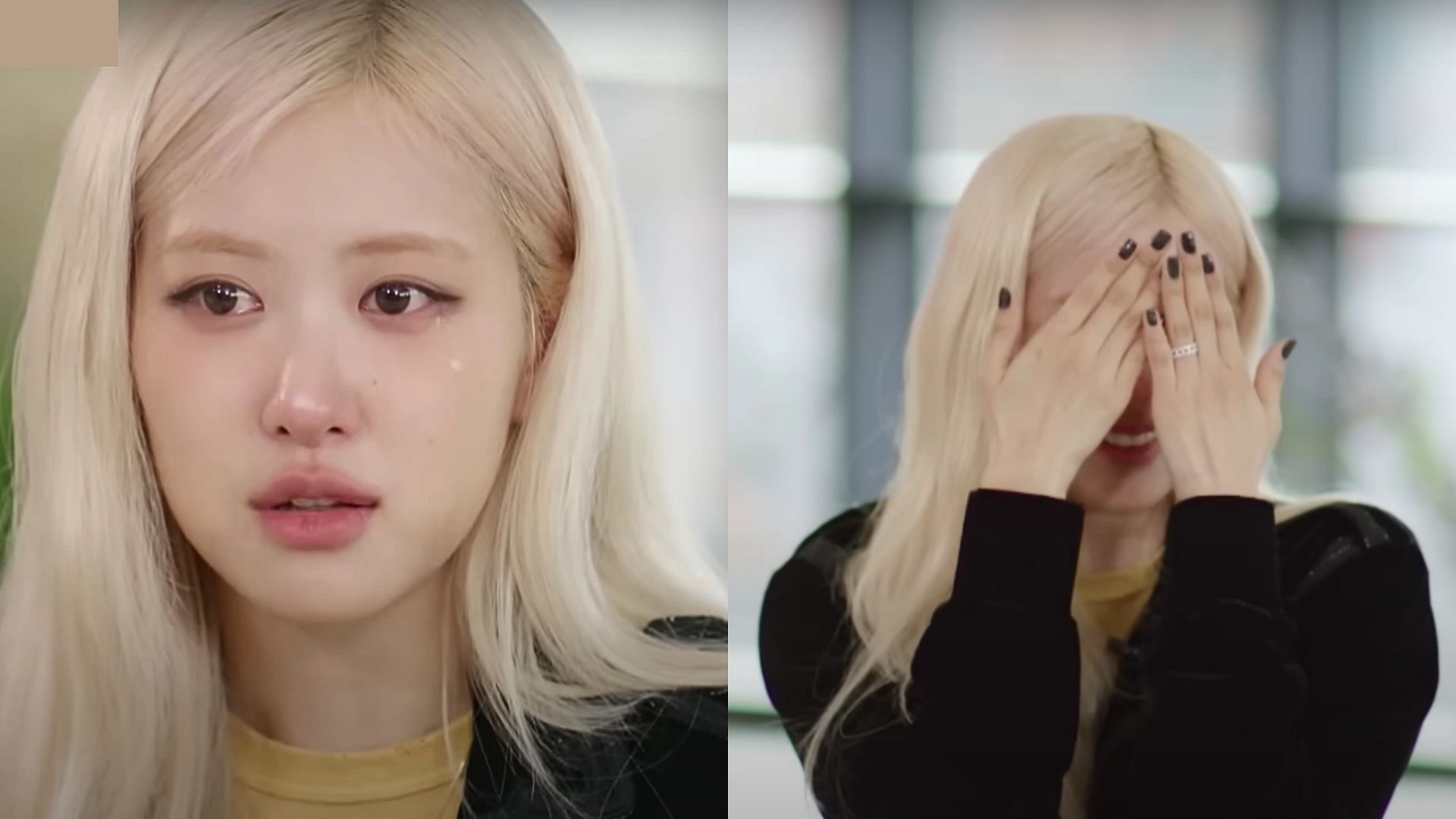 Ros&eacute; gets emotional over a family revelation (Images via Instagram/roses_are_rosie)