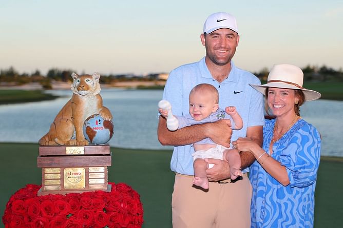 Former PGA Tour pro thought new dad Scottie Scheffler's "dad back" would hold him back
