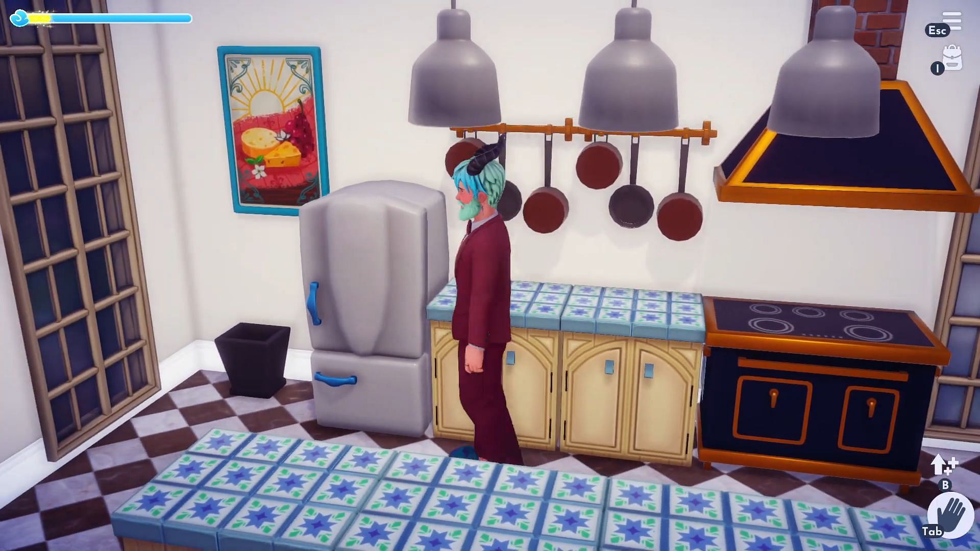 Check near the fridge (Image via Gameloft || YouTube/@Serroh)