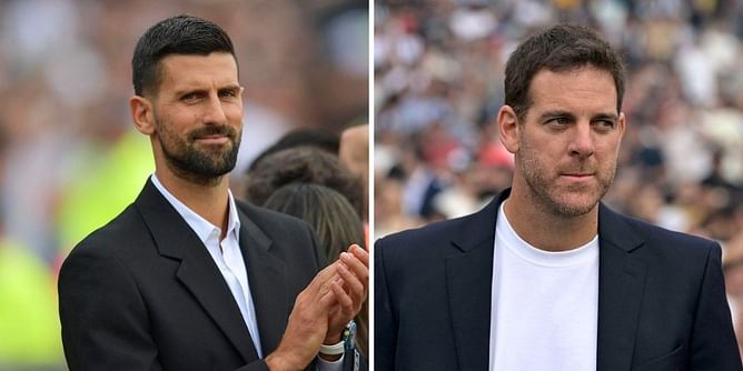 "I am saddened by everything" - Novak Djokovic gives emotional tribute to Juan Martin del Potro ahead of farewell