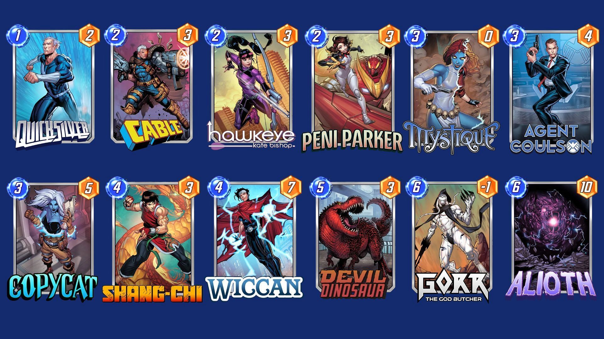 The Dino Wiccan Deck is an effective Marvel Snap Peni Parker deck (Image via Nuverse)