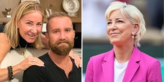 Chris Evert's son Alexander Mill sends heartfelt message to his "beautiful" mother on her 70th birthday with childhood snaps, draws loving response