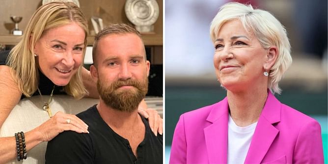 Chris Evert's son Alexander Mill sends heartfelt message to his "beautiful" mother on her 70th birthday with childhood snaps, draws loving response