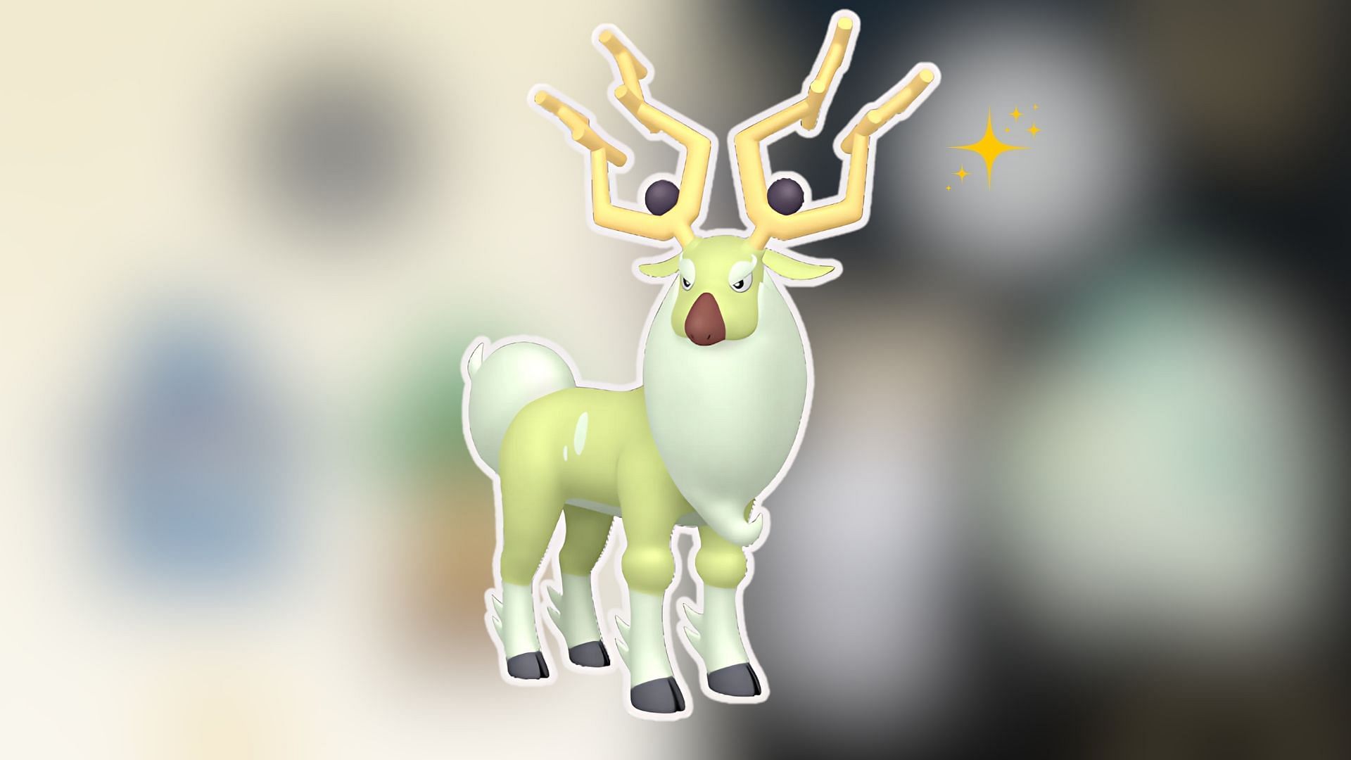 Shiny Wyrdeer (Image via The Pokemon Company)