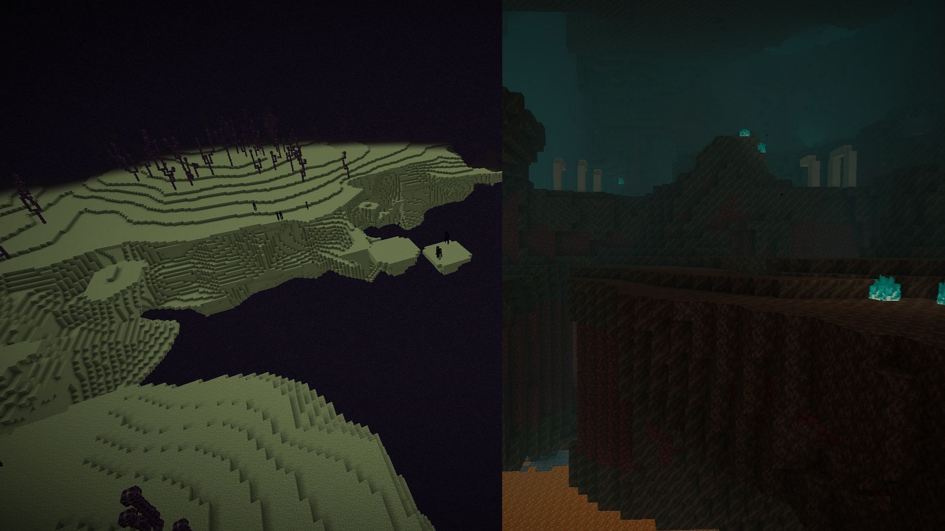 You can change the two dimensions as well (Image via Mojang)