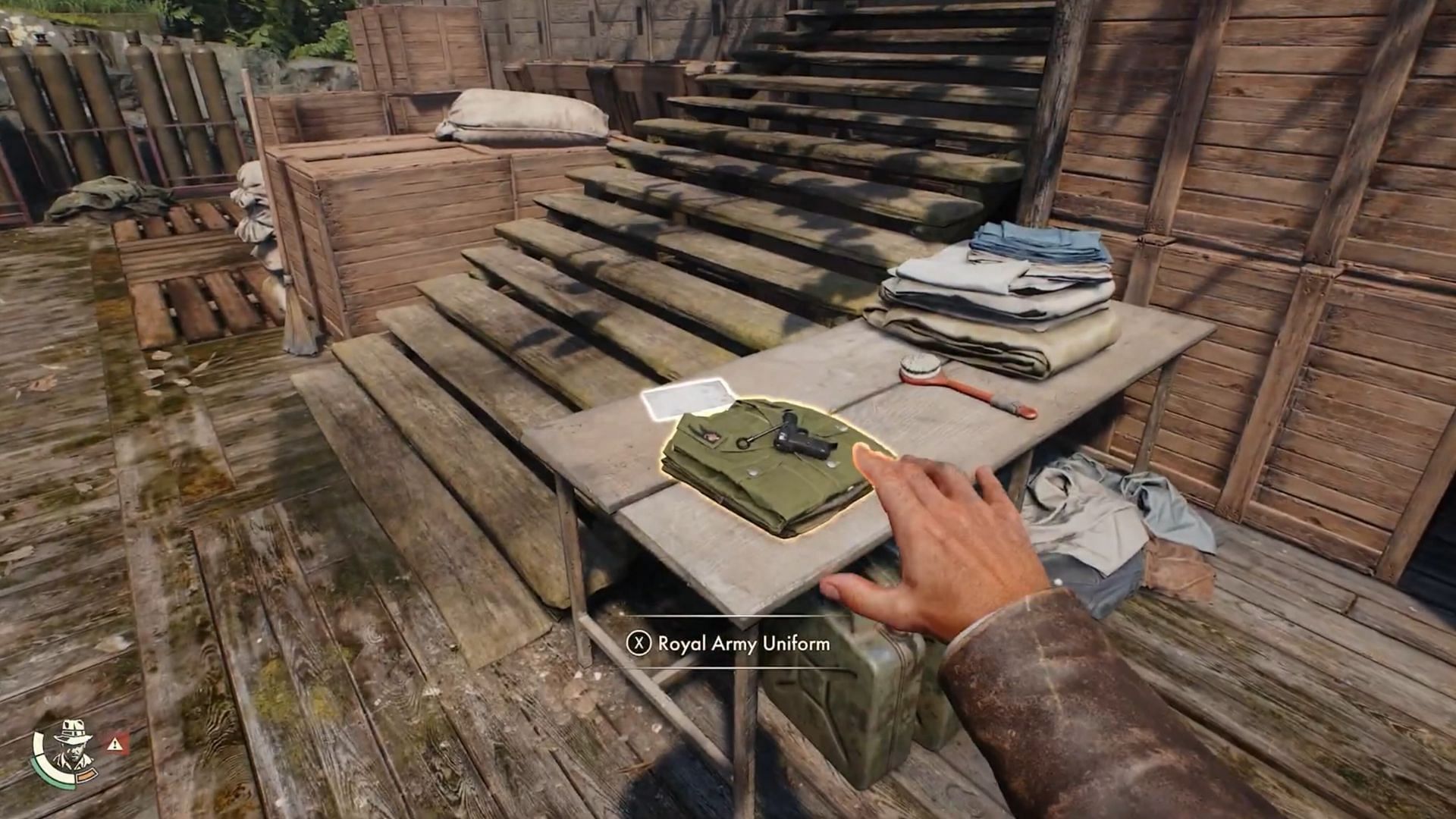 The Royal Army uniform can be found in the Gizeh region (Image via Bethesda Softworks)