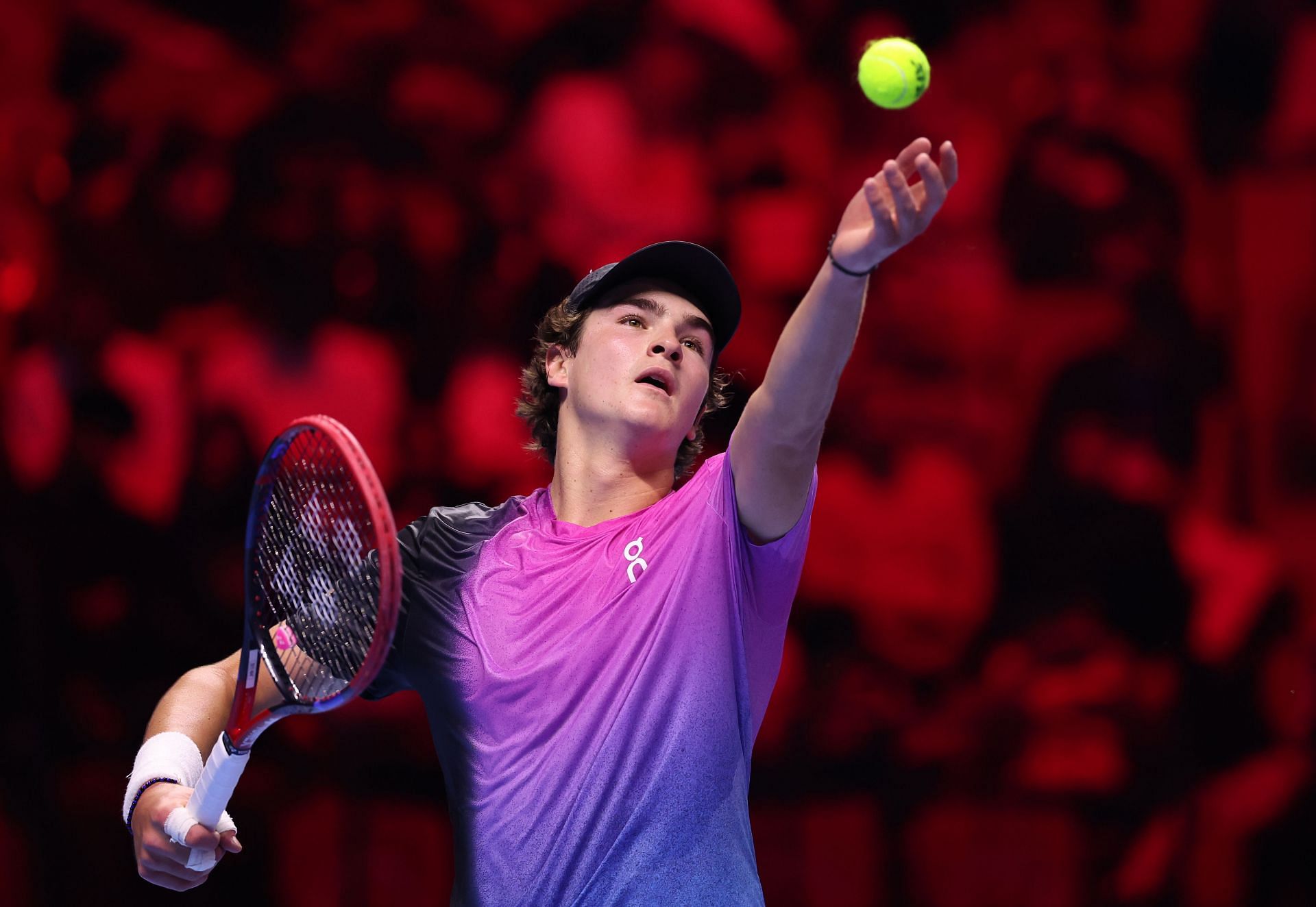 Joao Fonseca at the Next Gen ATP Finals 2024. (Photo: Getty)