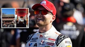 In Photos: William Byron takes fans inside his offseason escape to the Land of the Rising Sun