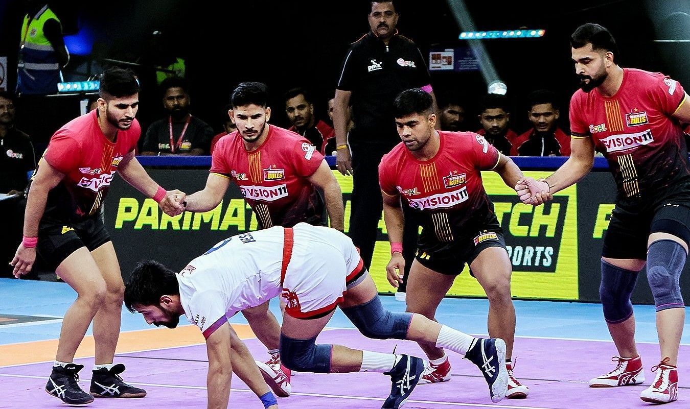 बेंगलुरु बुल्स को मिली एक और हार (Photo Credit - @ProKabaddi)