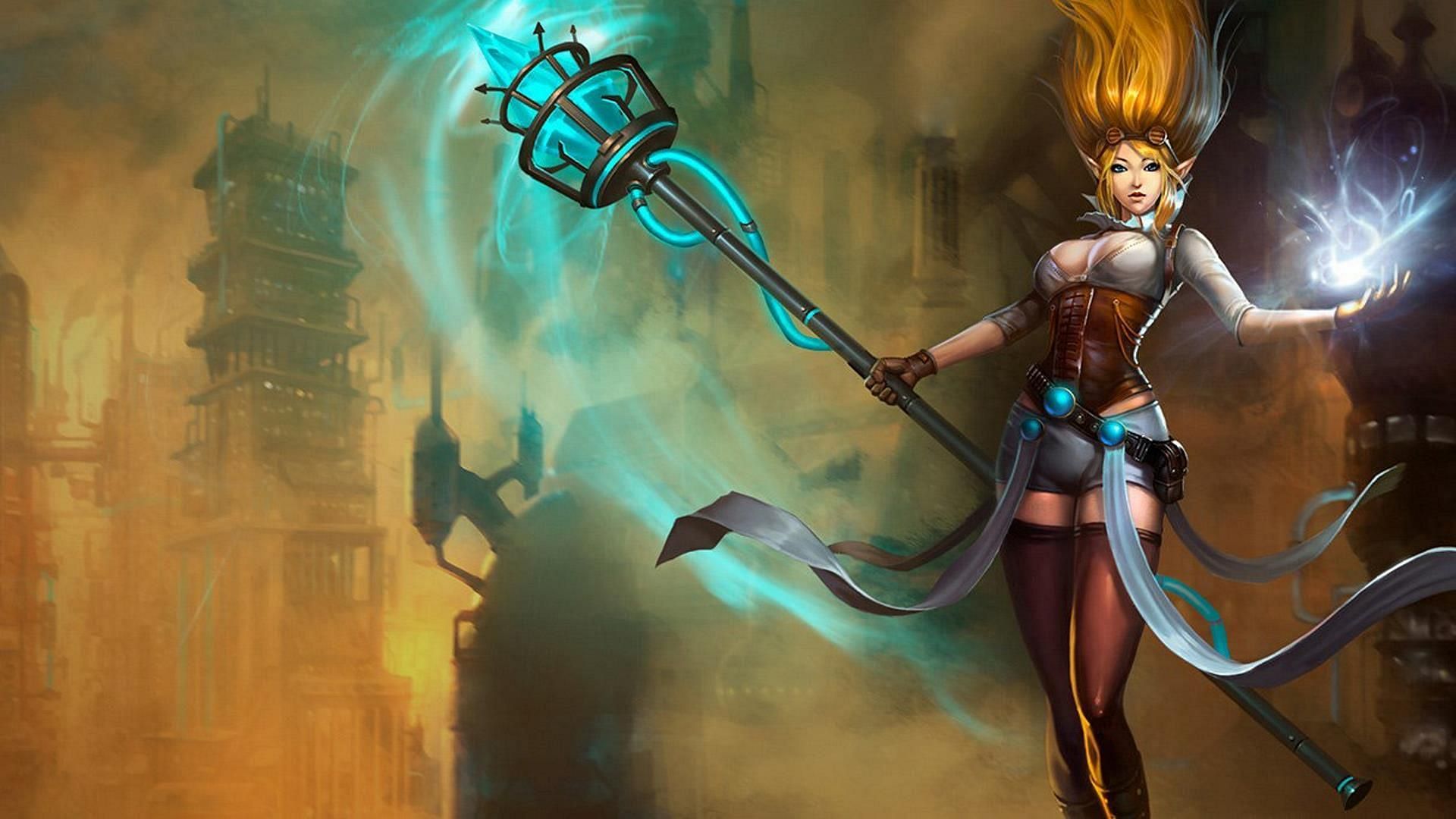 Hextech Janna in League of Legends (Image via Riot Games)