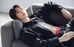 "Everyone act calm"- Fans go gaga over ATEEZ's Mingi's latest pictorial for Calvin Klein
