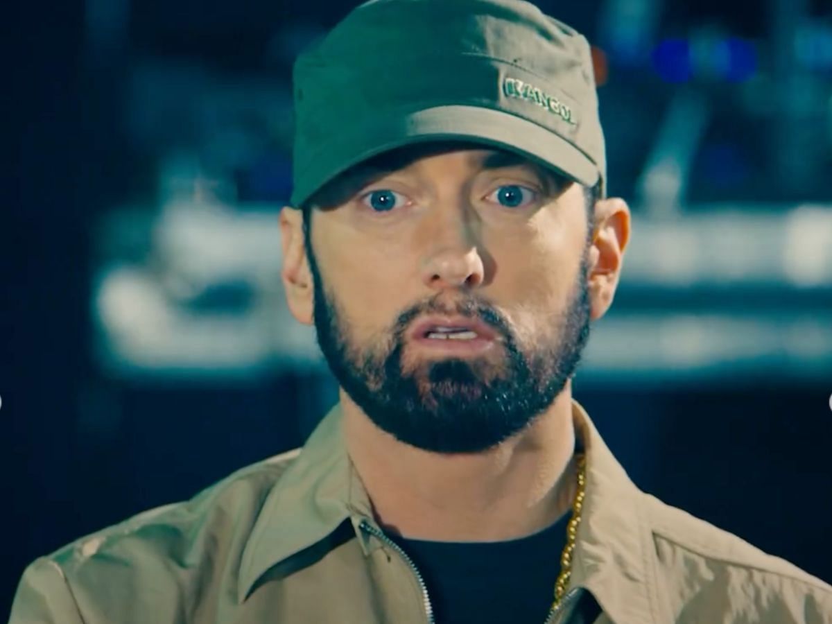 Eminem from Rhythm + Flow season 2 (Image via Instagram/@rhythmandflownetflix)